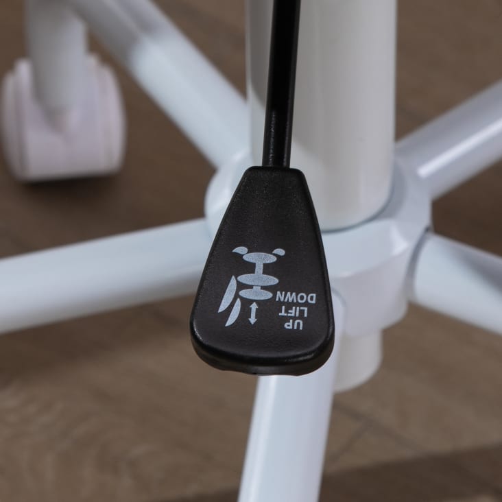 Sedia Ufficio Bambini Regolabile - Ergonomica, Rosa, Per Studio Casa, Carico 150kg