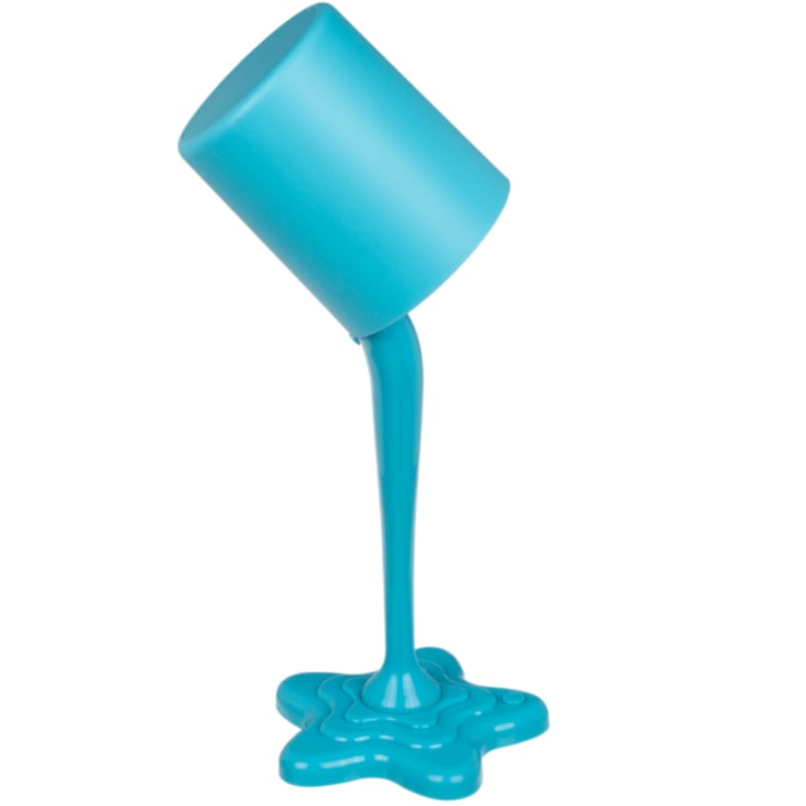Lampe fantaisie pot de peinture bleu cropped-2