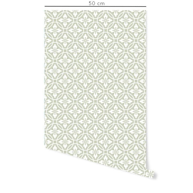 Papel Pintado Autoadhesivo Vintage Yomshi – 44x300 Cm, Verde, Resistente Al Agua, Estilo Rústico Con Motivos De Animales Y árboles, Ideal Para Muebles Y Paredes