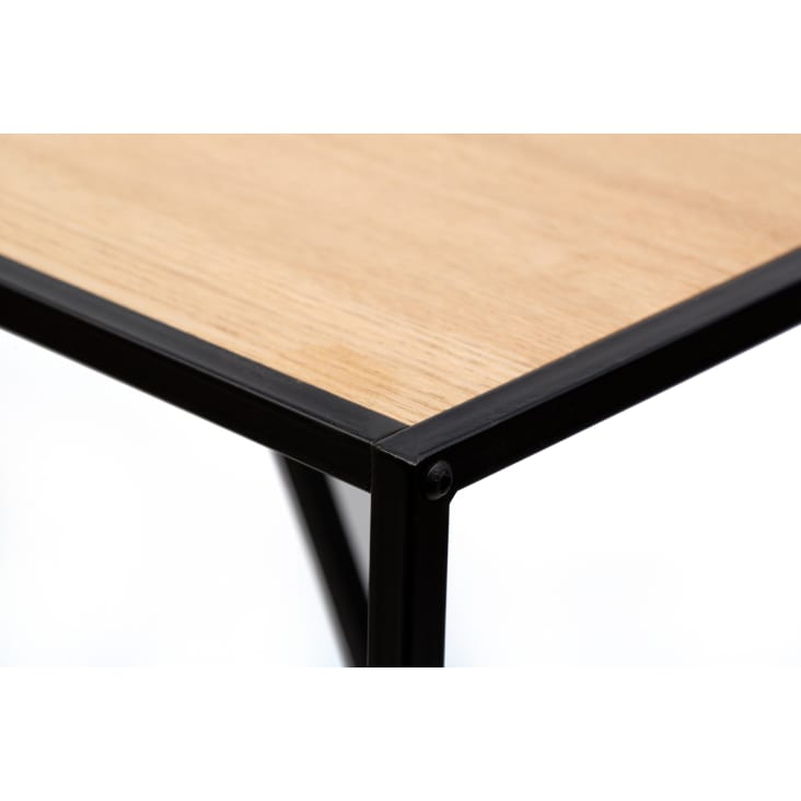 Mesa baja estilo industrial en madera y aceto negro cropped-3