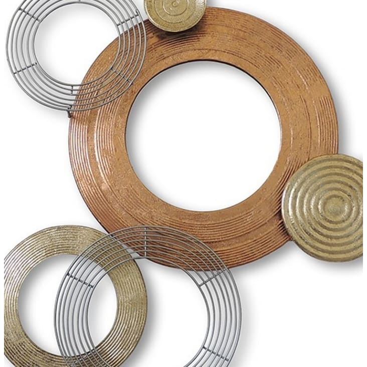 Yemwot Décoration Murale Arbre De Vie En Métal, Cercle De Vie En Métal, Art De Branche, Décoration Spirituelle, Sculpture Moderne, Décoration De Salon, Chambre à Coucher (arbre Blanc 3, 47 X 47