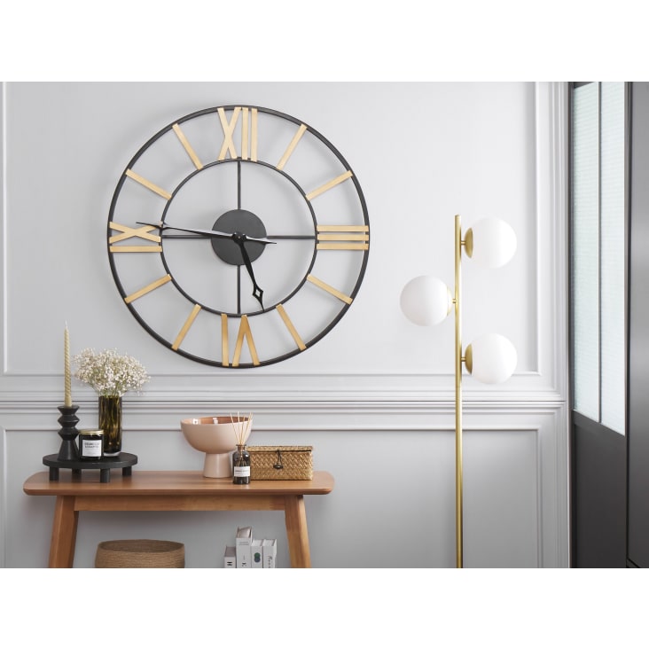 Orologio da parete moderno, design sole e luna, idea regalo
