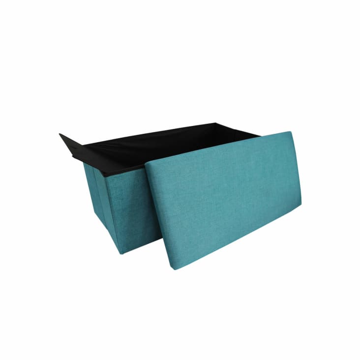 Pouf Contenitore A Nuvola Per Bambini - Verde Chiaro, Pieghevole E Super Spazioso - Foto 4