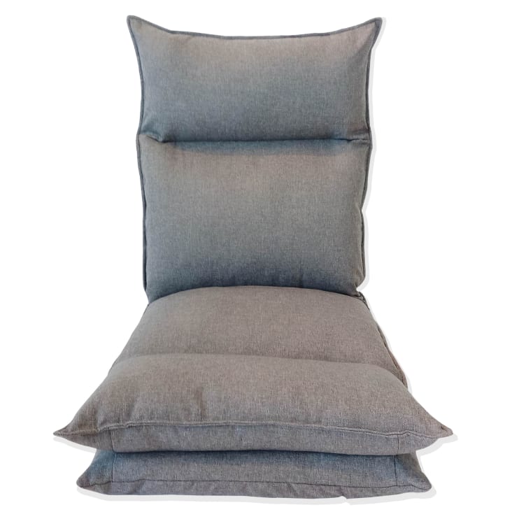 Eysa Zoco - Salva Poltrona In Misto Poliestere-cotone, Colore Grigio. Pratico, Lavabile A 30°, Universale Per Divani. Dimensioni 29x4x37 Cm.