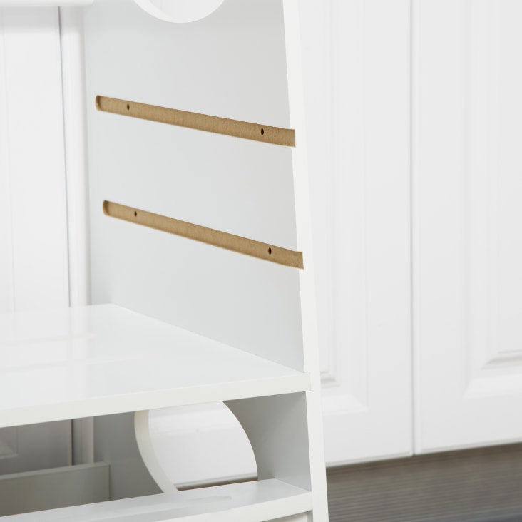 Torre Di Apprendimento Montessori In Legno - Learning Tower Regolabile Per Bambini Con 3 Altezze E Antiscivolo - Foto 14