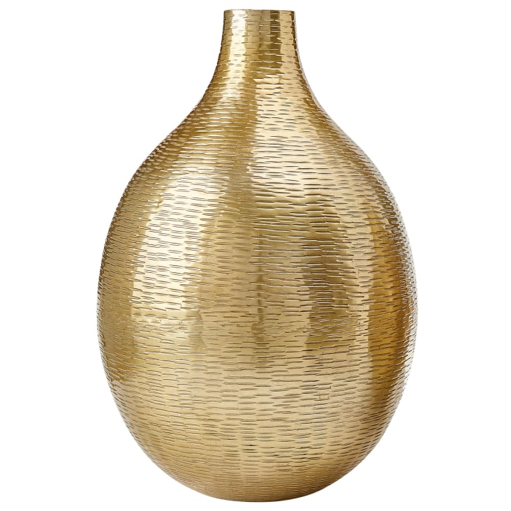 Alluminio Vaso da fiori 32/35 Oro-Mohenjo cropped-4