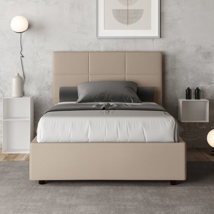 Letto Singolo Piazza Alla Francese Misure Letto Contenitore 140 Cm