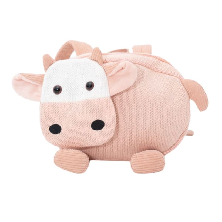 Sac a dos 100 coton vache Lili rose MOCHILAS Maisons du Monde