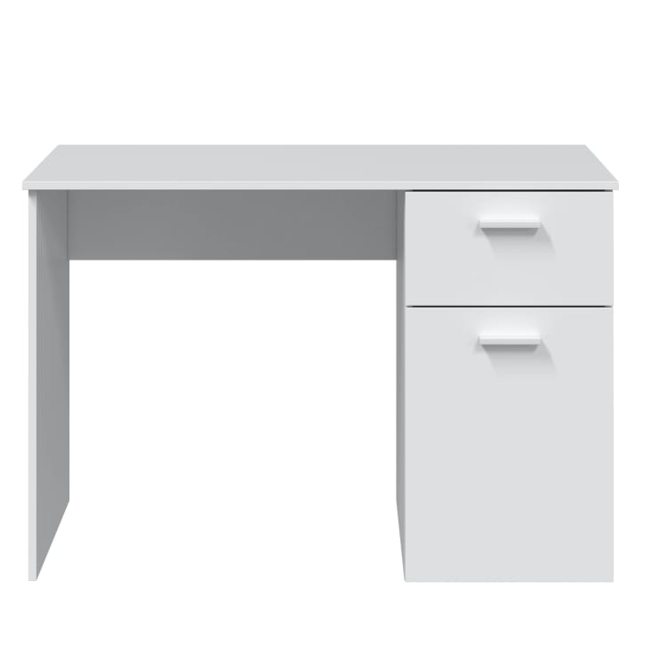Mesa escritorio 1 cajón 1 puerta con estante