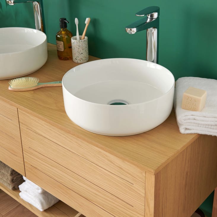 Robinet lave mains eau froide lavabo toilette tete ceramique