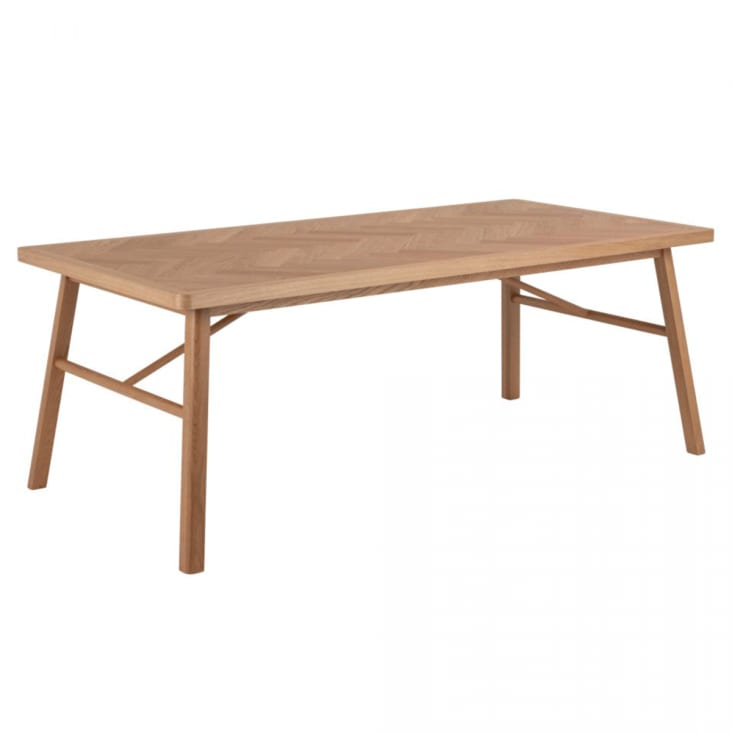 Table à manger moderne en bois massif-Galo cropped-3