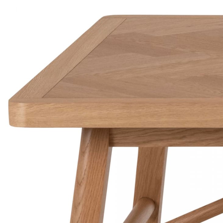 Table à manger moderne en bois massif-Galo cropped-4