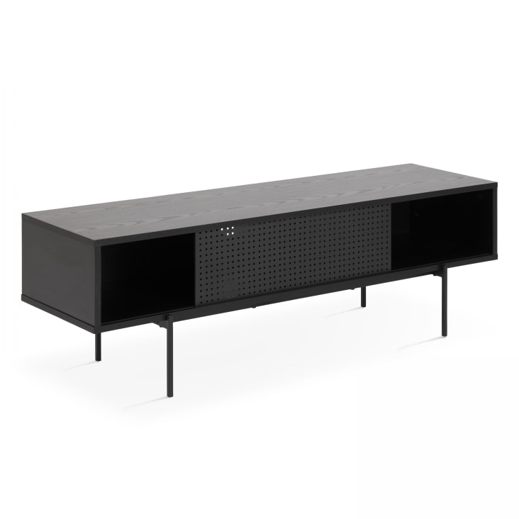 HOMCOM TV-Möbel Mit Bank & Wandregal – 153,6 Cm, Weiß & Braun, Zeitgenössischer Stil