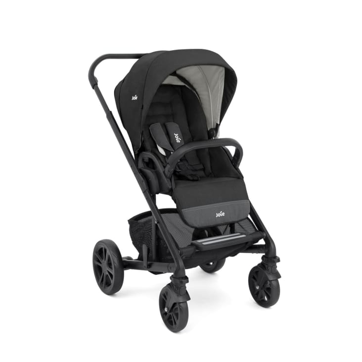 Poussette citadine tout terrain noire CHROME Maisons du Monde