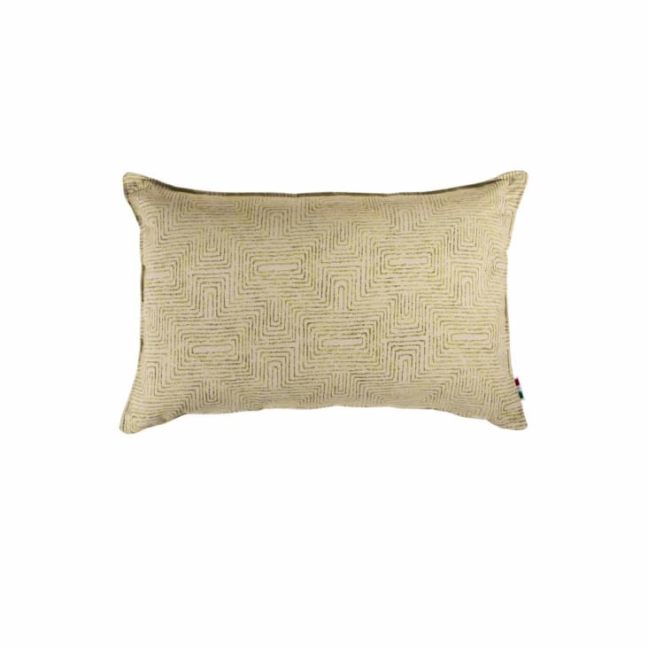 Cuscino Acquarello rosa e verde 30 x 60 cm | Leroy Merlin