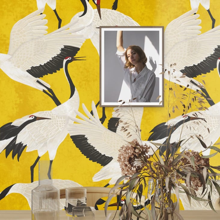 Adhésif décoratif mural toucan 77,3x65,6cm TOUCAN