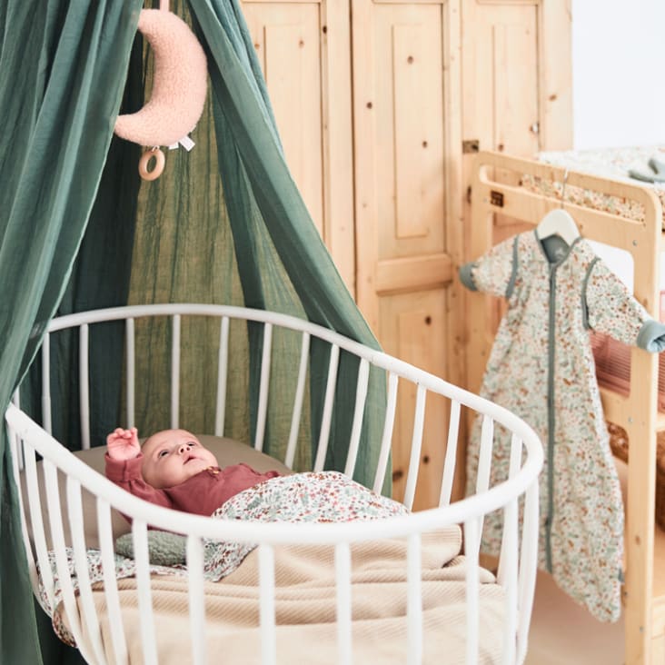 Ciel de lit bébé et enfant - nougat / marron clair - Jollein -petit prix