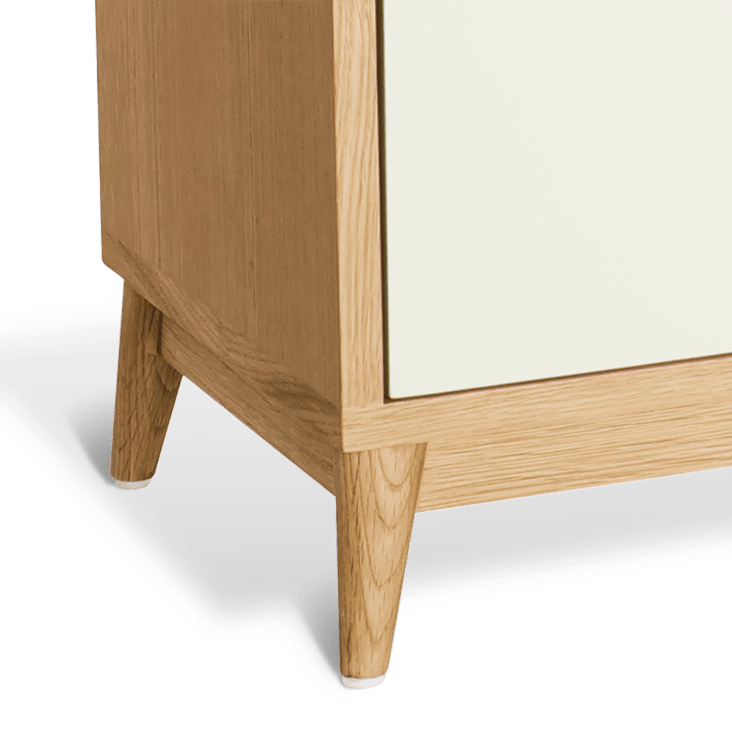 Maison Exclusive Estantería madera contrachapada color roble