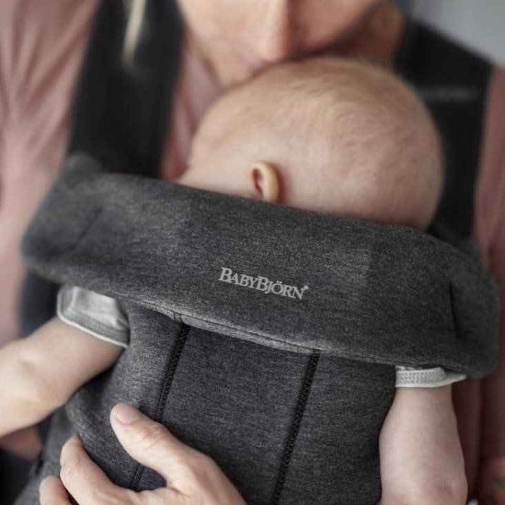 Porte-bébé Mini BabyBjörn - Jersey 3D - Beige clair