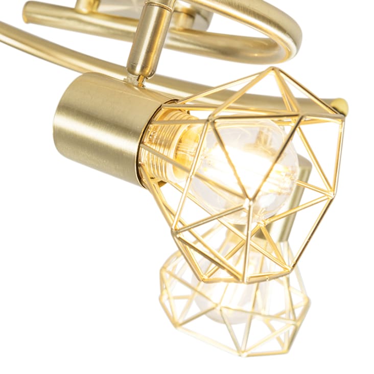 Plafoniera LED Dorlink 26W 2340LM – Bracci Rotanti 350°, Luce Fredda 6500K, Argento, 82 Cm
