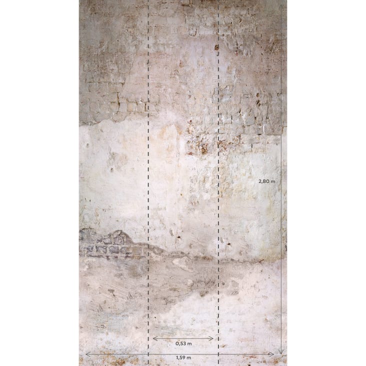 Carta da parati Muro di Castello 159x280cm