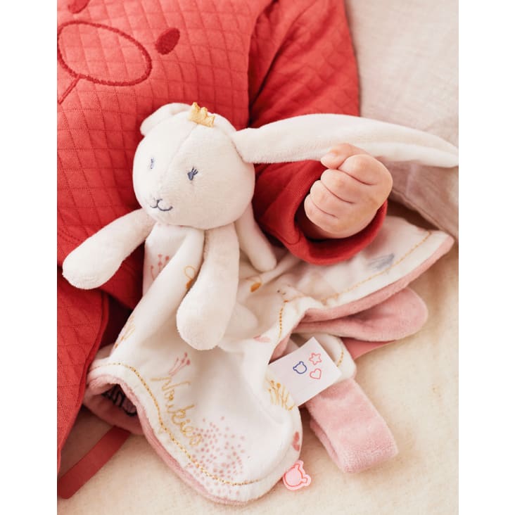 Poupée bébé en tissu - Lili la lapine - Collection Rose et Lili