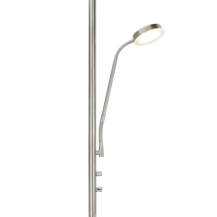 Lampadaire (1) - 2 Lumières - Lampe de lecture avec variateur - Métal -  Catawiki