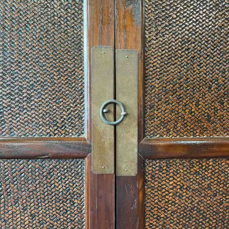Armario de pared de madera 60x21,5x45h cm