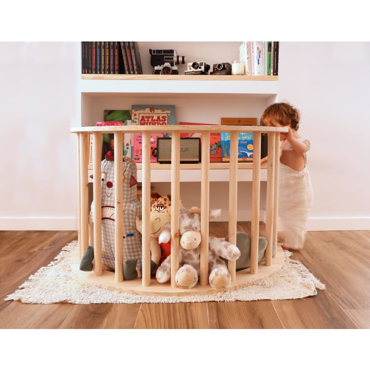 Arche Montessori enfant effet bois naturel 49x100x43cm | Maisons du Monde
