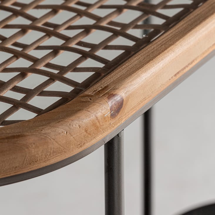 Mesa de centro de madera de abeto en color gris-SOLDEN cropped-4