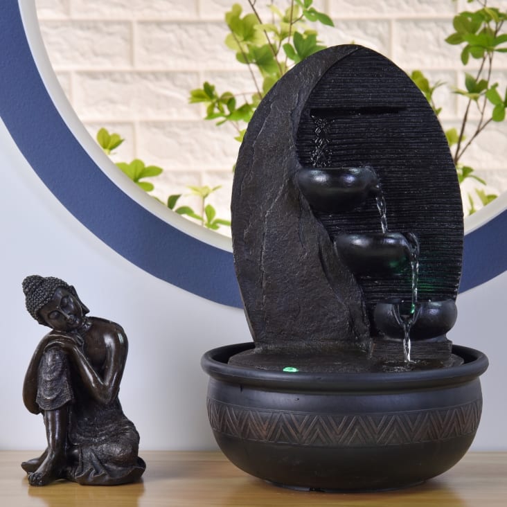 Statua Buddha Vintage Per Giardino - Arredamento Interno/Esterno - Stile Zen
