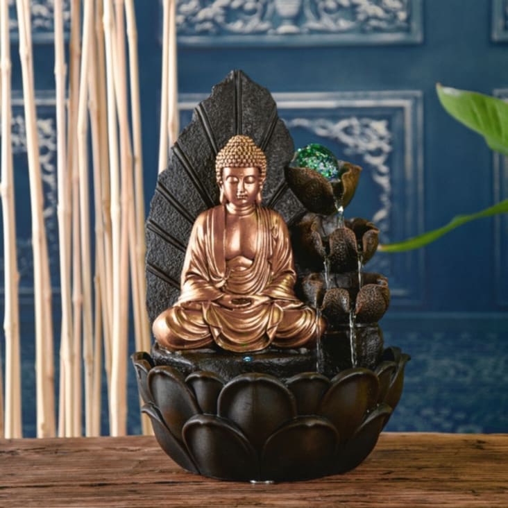 Fontaine Bouddha à Led interieur exterieur, vente au meilleur prix