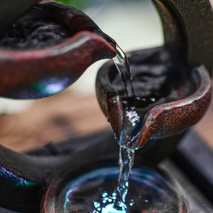 Achetez en gros Fontaine D'eau Décorative Artificielle De Résine