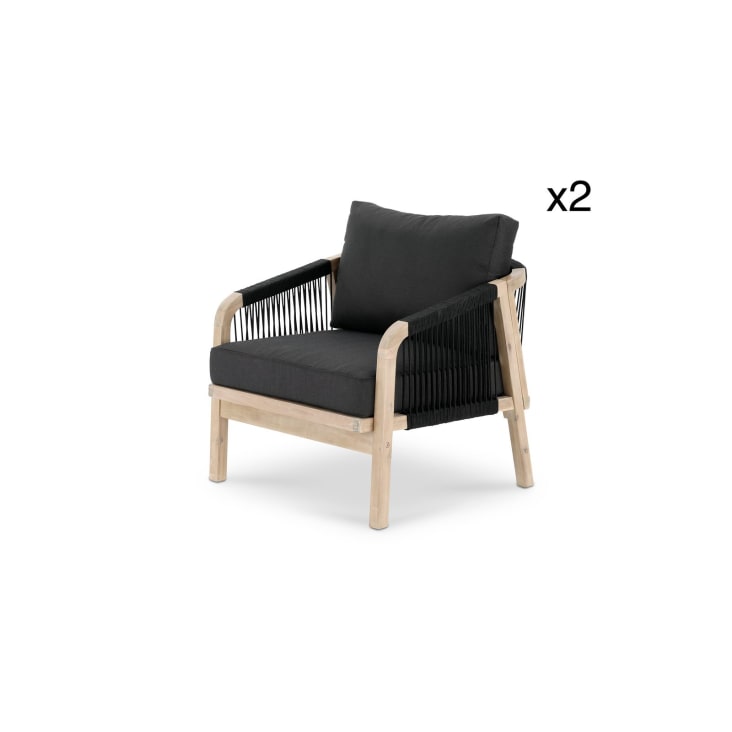 Woodard & Charles Set Di 4 Ciotole Quadrate In Legno Di Acacia 10,2 Cm - Per Antipasti, Noci, Condimenti E Riso - Fatte A Mano Nelle Filippine