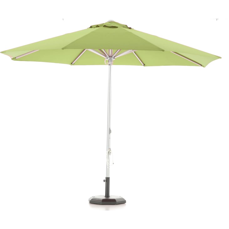 Toile de rechange verte pour parasol rond 300cm-Sunny