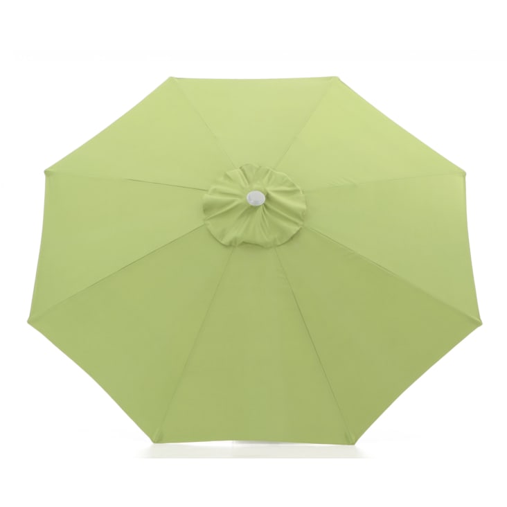Toile de rechange verte pour parasol rond 300cm-Sunny cropped-2