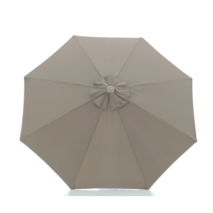 Toile de rechange marron pour parasol rond 250cm-Sunny cropped-2