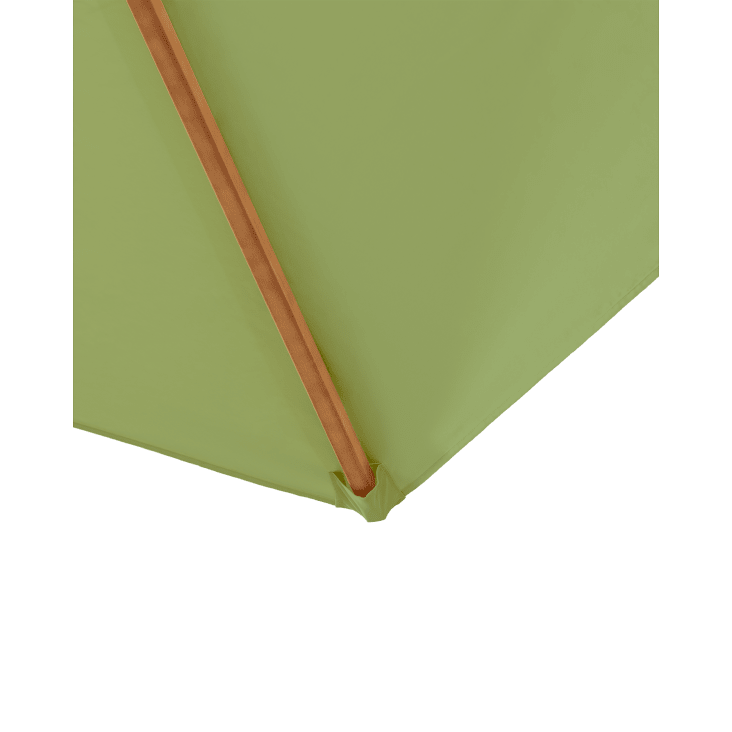 Toile De Remplacement Pour Parasol Déporté CORANRIKA - Format Rond - Couleur Verte - Canvas Résistant