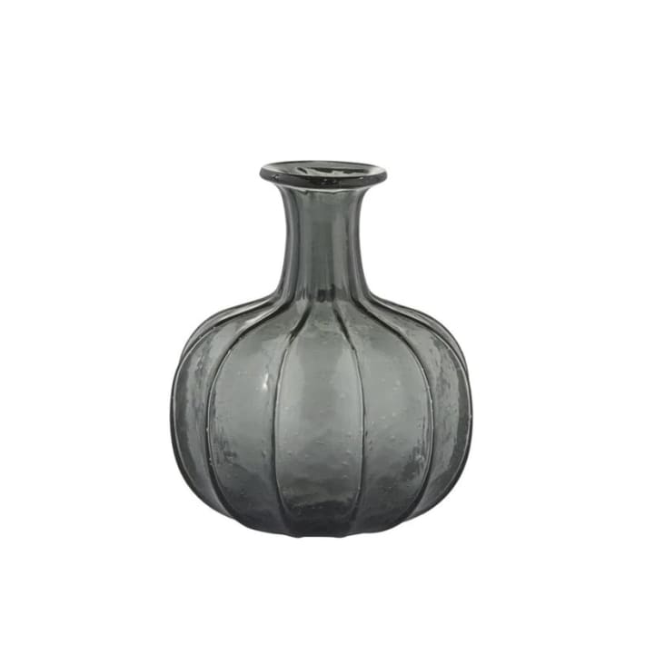 Vase en verre gris H21 Jasmine Maisons du Monde