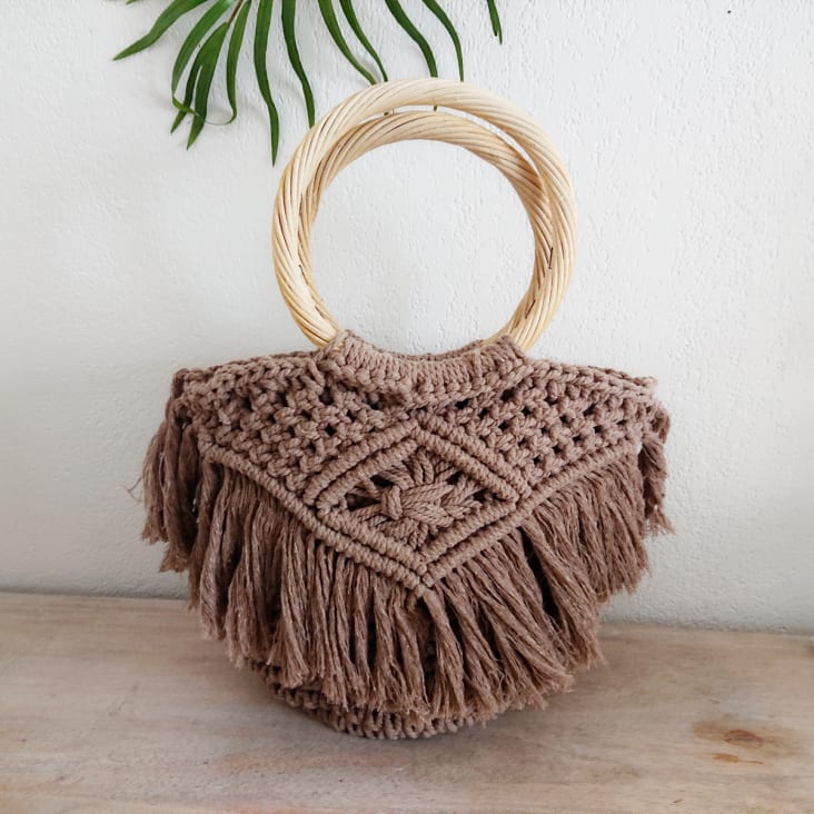 Bolso Macram Marr n LUNA Maisons du Monde