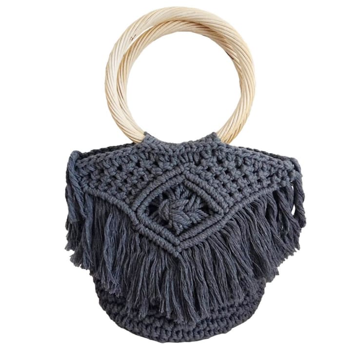 Bolso Tejido a Crochet en punto nido 