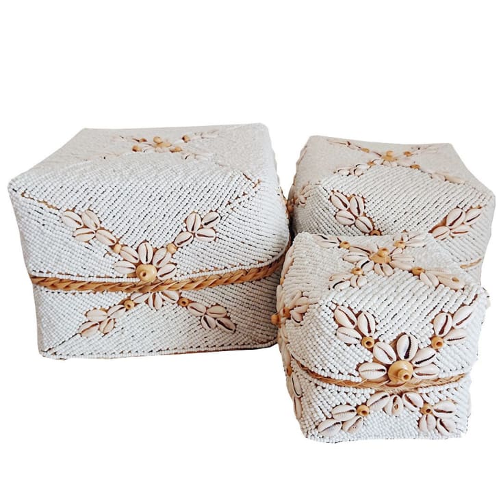 Set De 2 Boîtes En Bambou | Boîtes / Pots | Pier Import