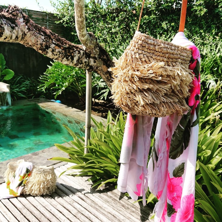MISAKO Borsa A Tracolla Weol Effetto Rafia, Naturale, Dimensioni 18x22x8 Cm, 80% Polipropilene E 20% Poliuretano, Accessorio Moda Estivo Sostenibile - 2