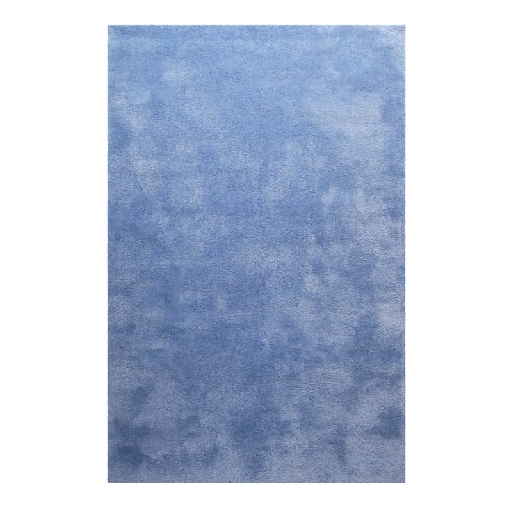 Tapis en microfibre dense bleu lavande 120x170 cm-Pisa
