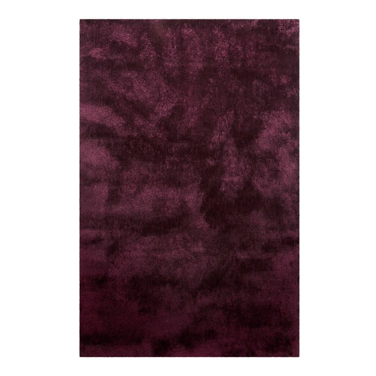 Tappeto in microfibra densa bordeaux 130x190 cm Pisa