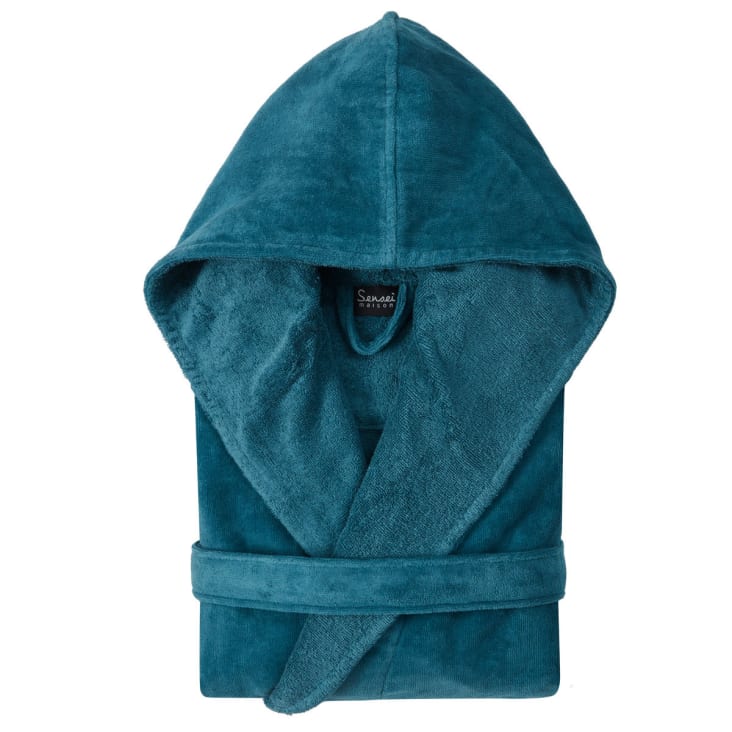 Sensei Maison - Peignoir Enfant Velours à Capuche CONSTANTIN & Constantine - 06 Ans - Sable