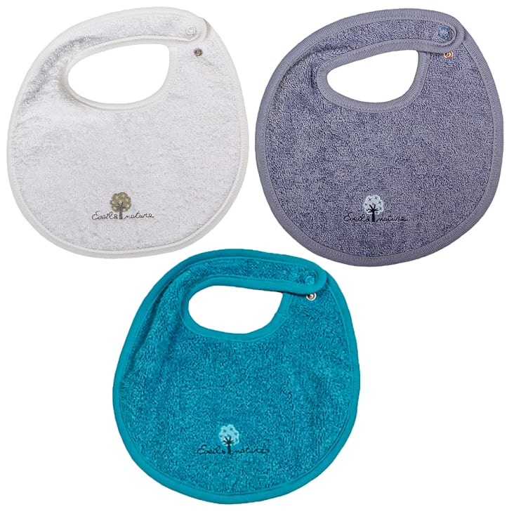 Ergobaby Protège-Épaules Et Bavoir Pour Porte-Bébé | 100% Coton | Lavable Machine | Anti-Bave & Morsure