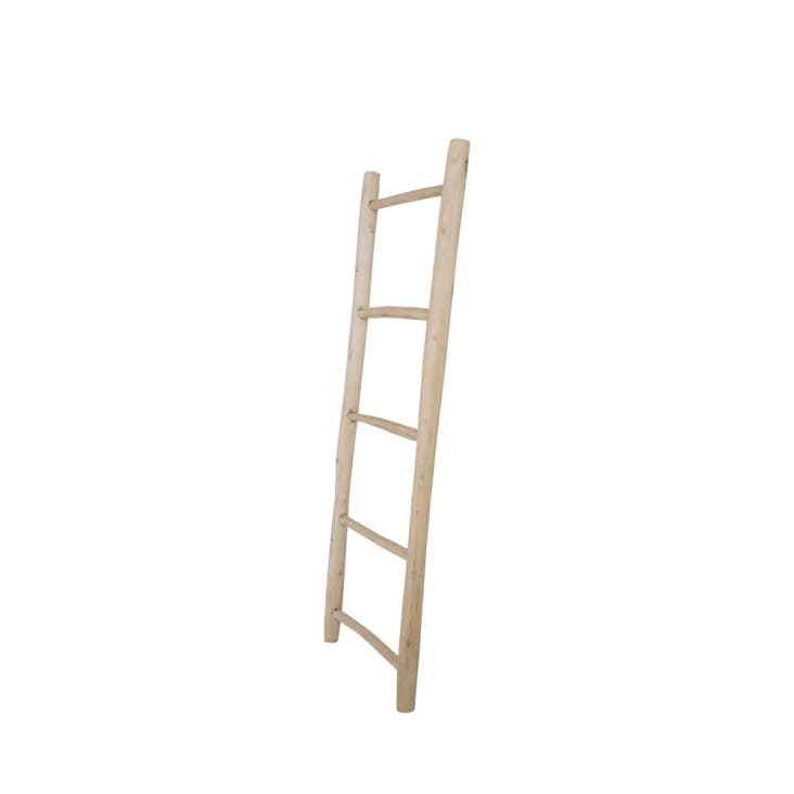 Echelle décorative en bois H150cm naturel Teak ladder