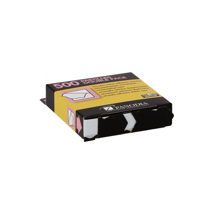 Tesa® Lot De 500 Pastilles Adhésives Double Face - Parfait Pour Créer Vos Livres Photo Avec Facilité