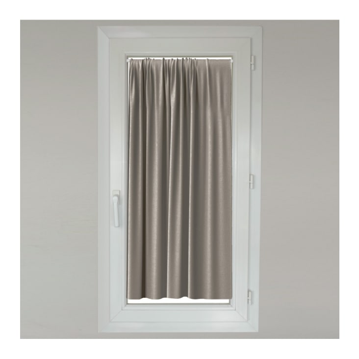 Tringle rideau extensible autobloquante fenêtre blanche 50-80cm D